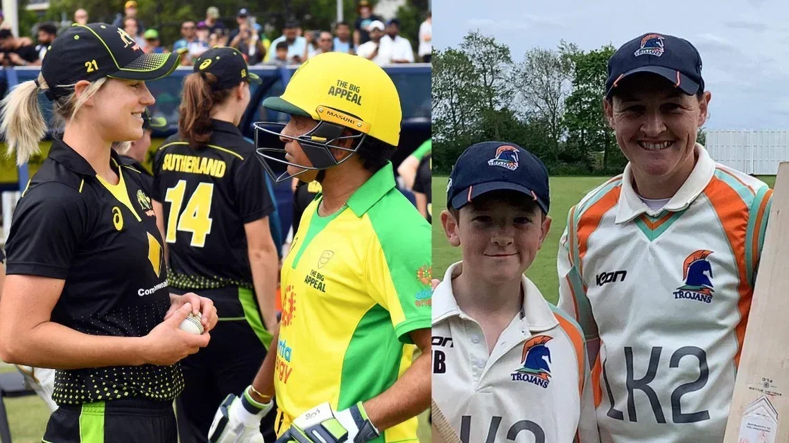 Women Cricketers Who Have Played For Men’s Teams (Source: AFP & X.com/@FirstTrojans)